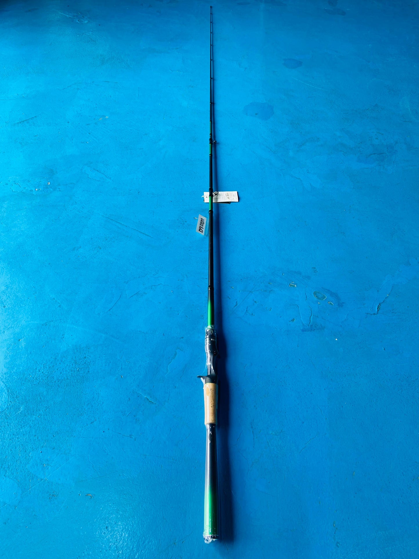 FISHINGFANS ACE GREEN BAITCASTING ROD POWER:MEDIUM HEAVY LENGTH: 1.98M  ACTION: F  LURE: 10-20G PE:0.8-2.0