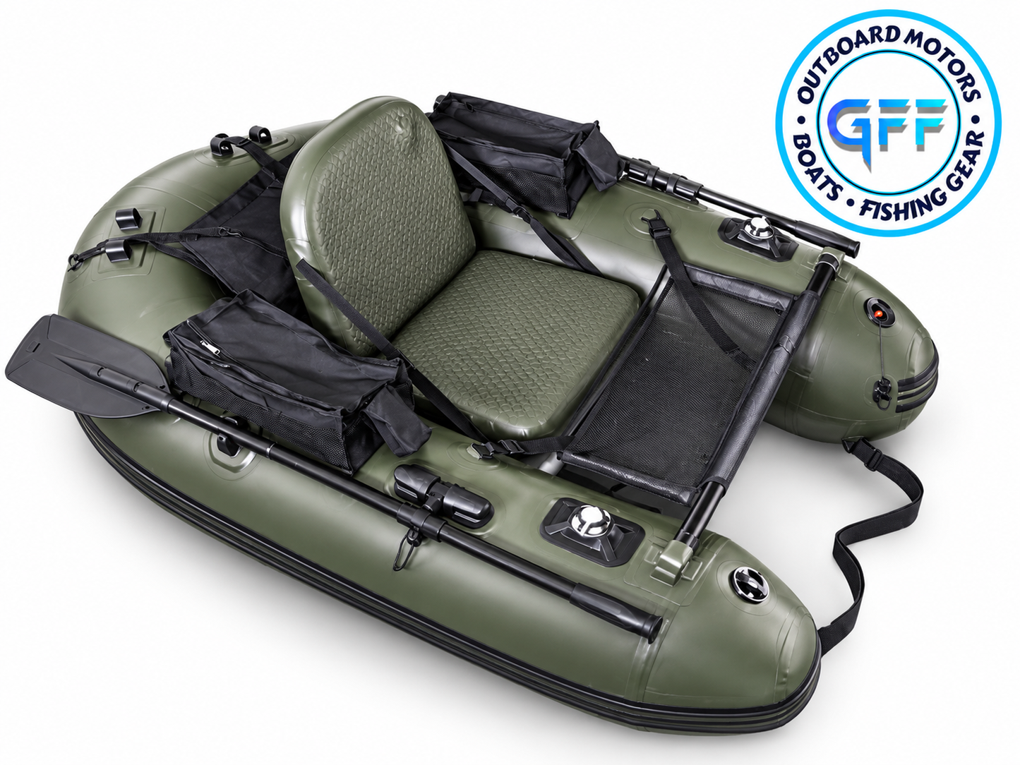 Inflatable one-seater boat made from 0.90mm PVC