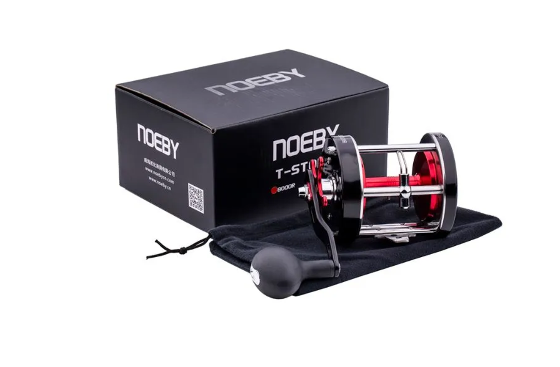 NOEBY T-STORM 8000 RIGHTY GEAR RATIO:3.6.1  DRAG POWER:20KG  LINE CAPACITY:PE6.0#-600M PE8.0#-400M