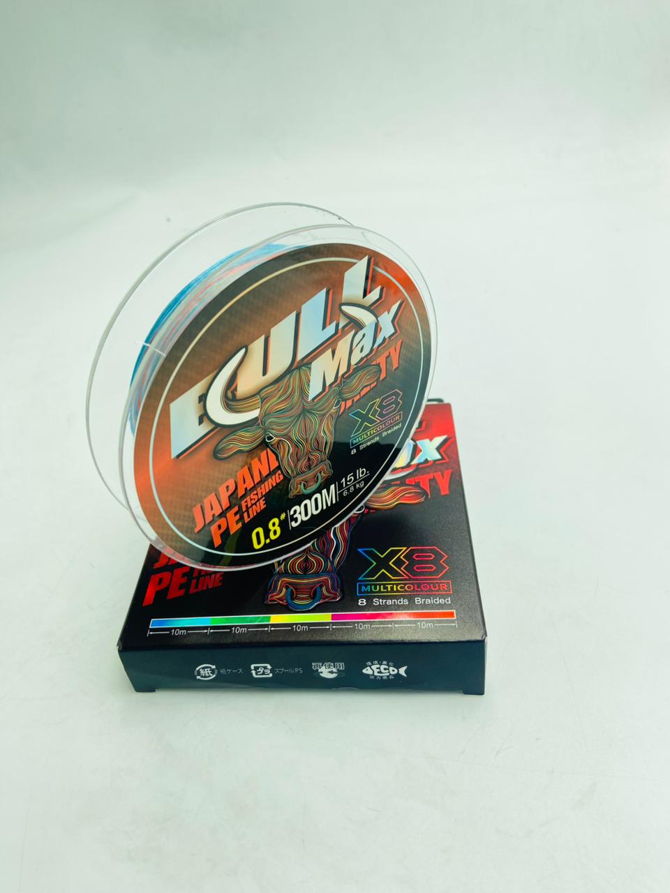 Seasir Bull Max Multicolor Braidedline X8/ 300m/ 15lb