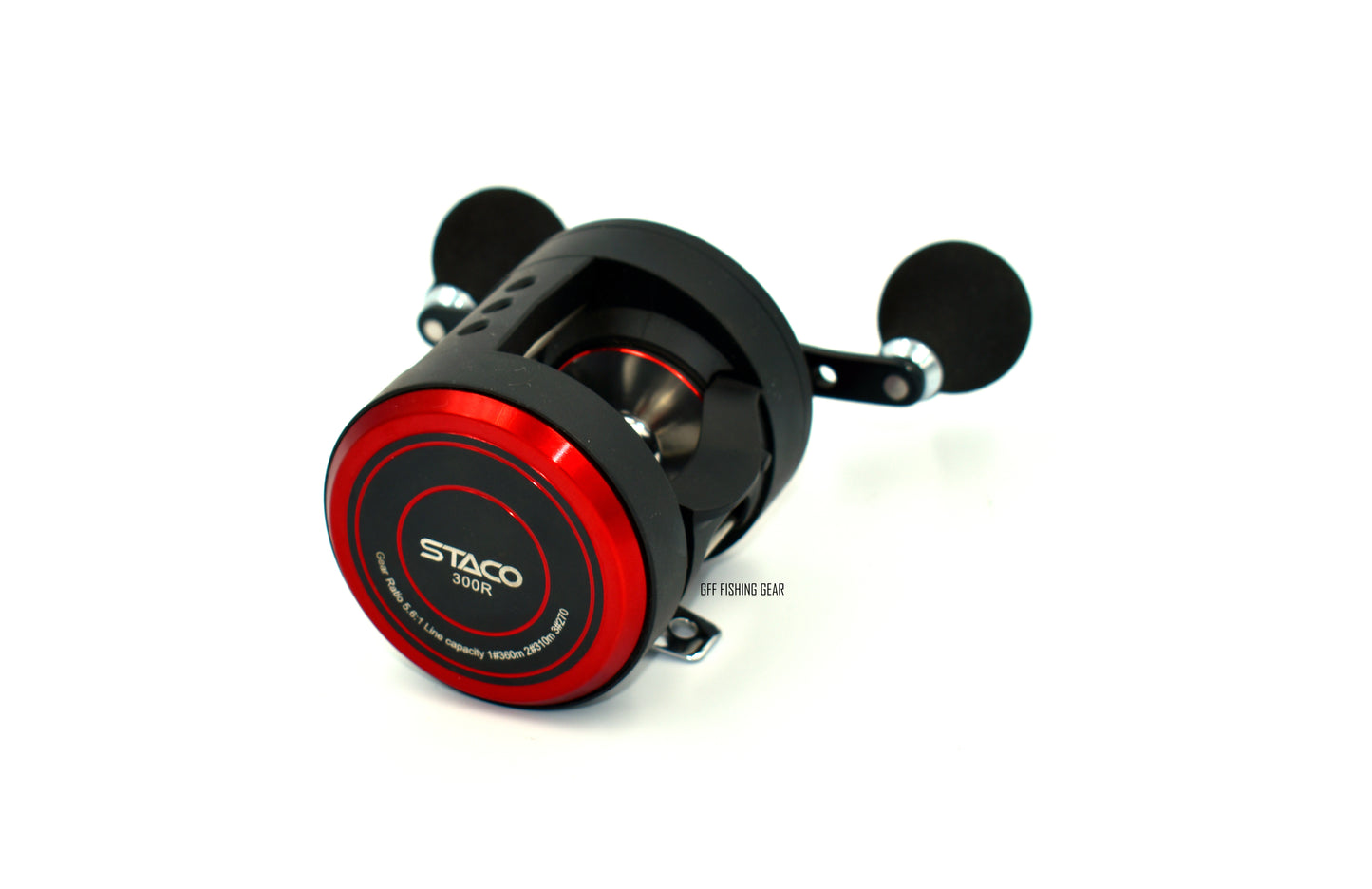 STACO Baitcasting Fishing Reel GR- 5.6:1 Max Drag 7kg 1#/360; 2#/310; 3#/270