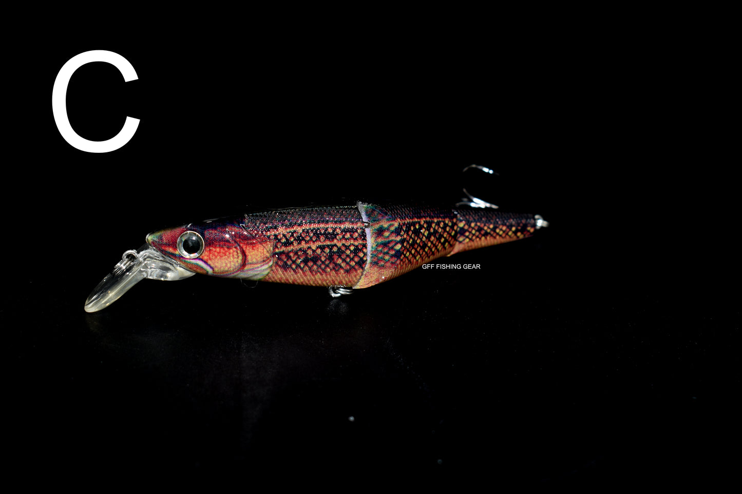 Jointed Diving Fishing Lure 19g/105mm #110