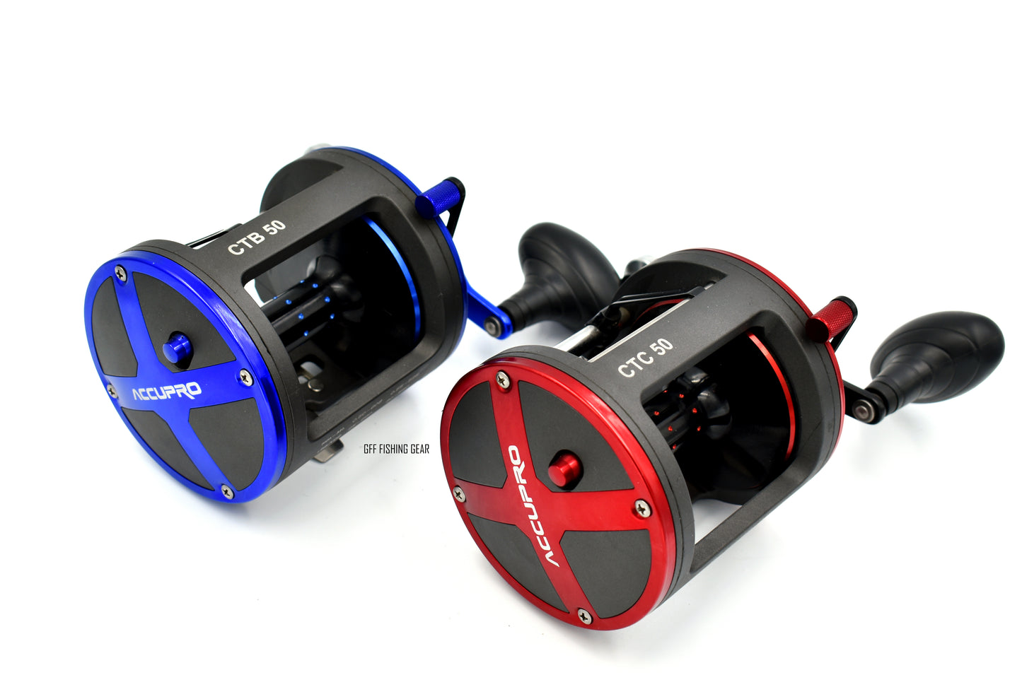 Drag Saltwater Fishing Reel  6+1 Bearings Smooth Level Wind Trolling Reel