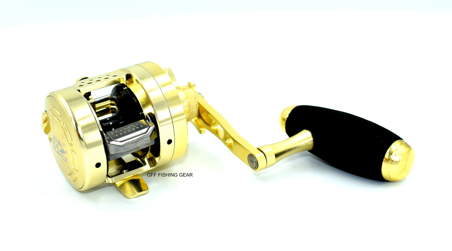SeaHunter AIX 300HG Right Hand Overhead Jigging Reel