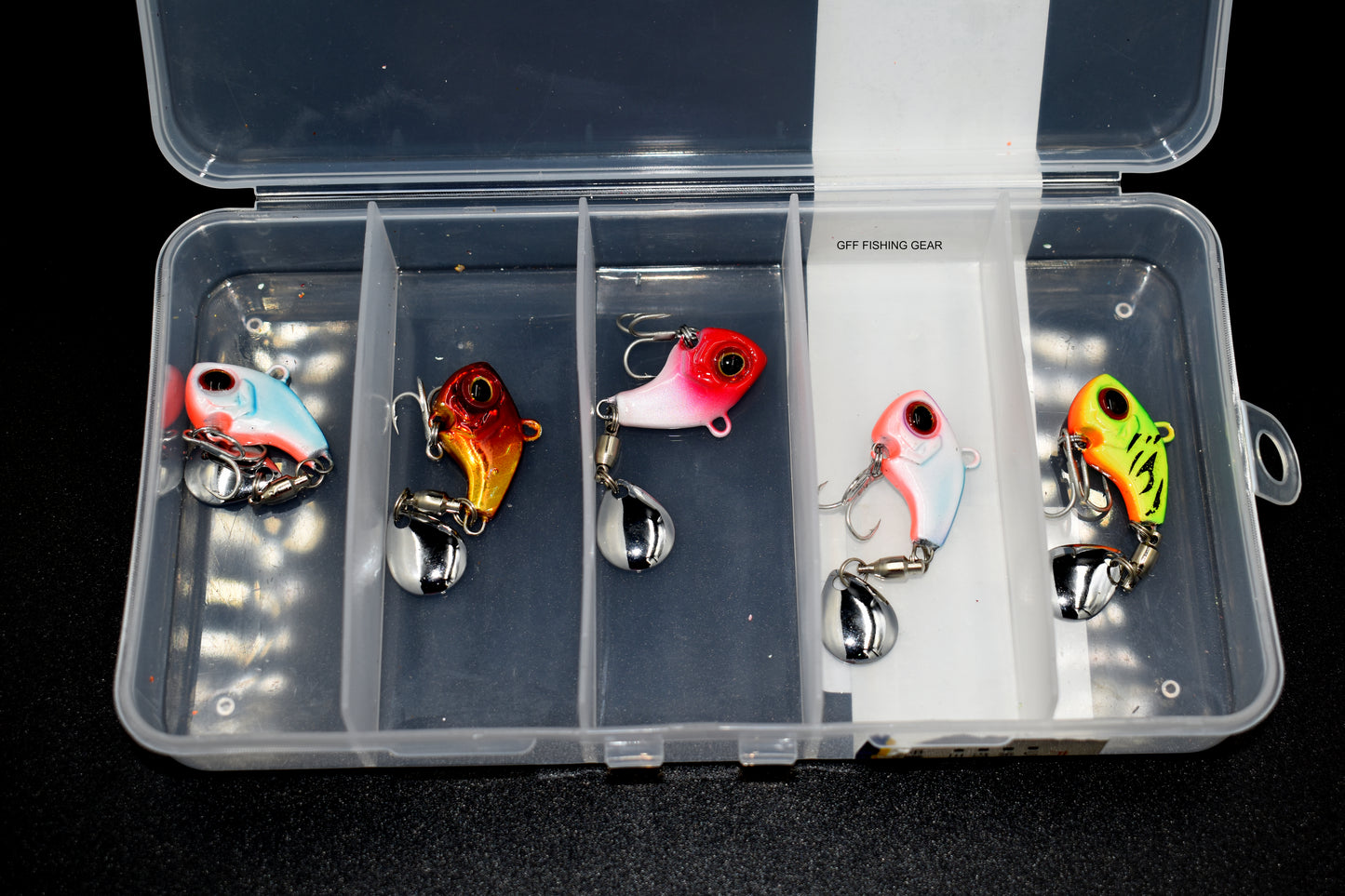 5 Pieces Crank Bait Fishing Lure 5g #082