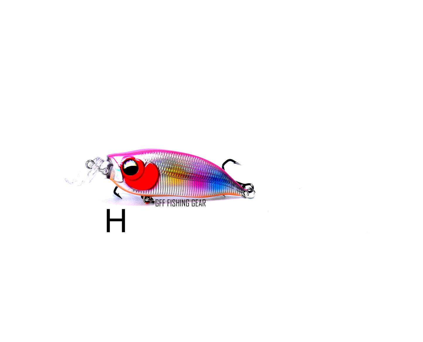 Slow floating Honoreal Diving Fishing Lure #009