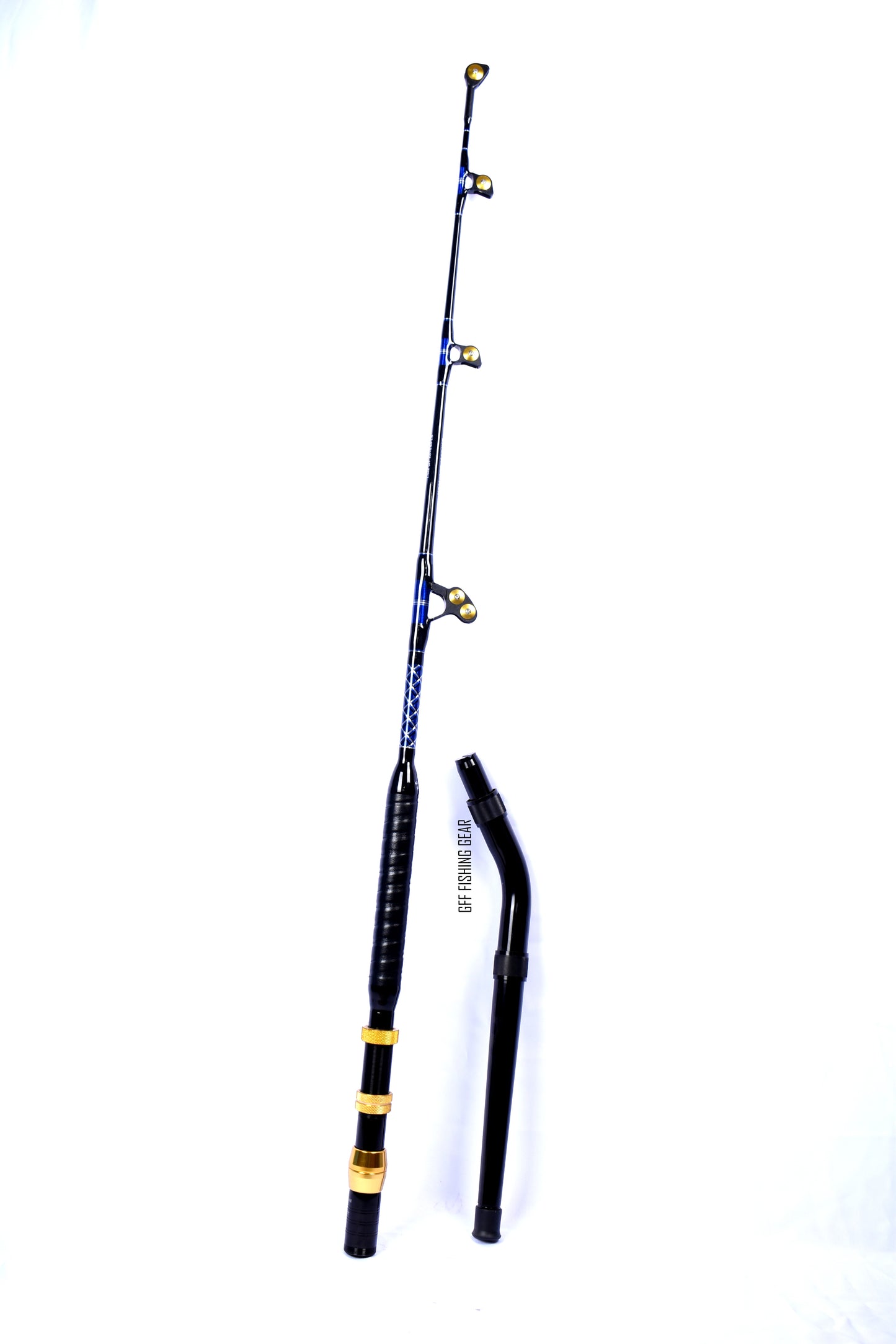 Xcaliber Marine Goliath Series XMGS801301B6 Solid Trolling Fishing Rod Line: 80-130lb