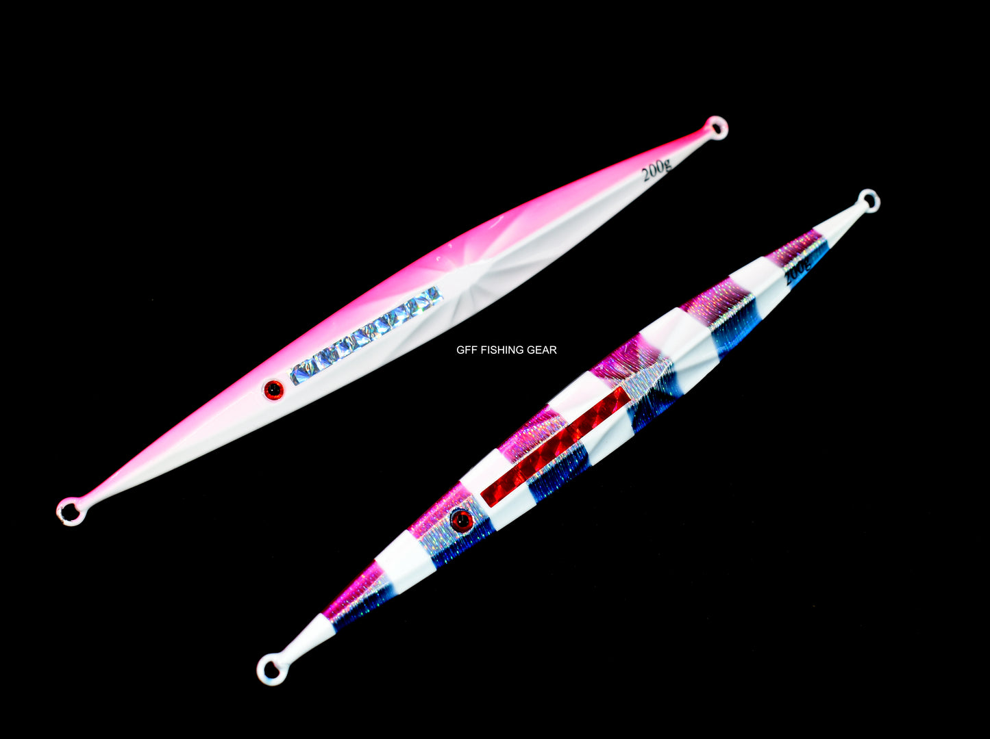 Luminous Metal Jig Fishing Lure 200g and 300g #056