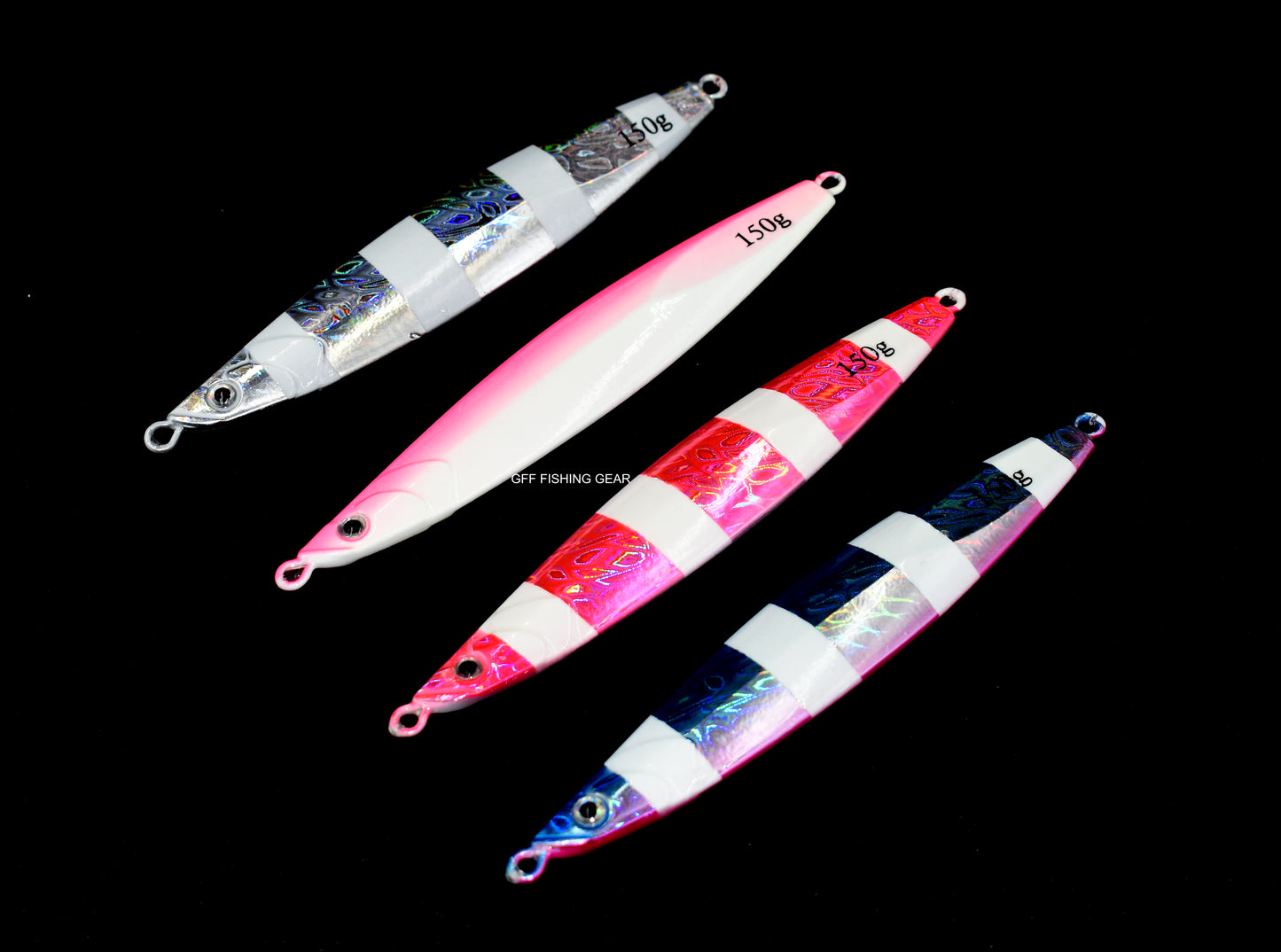 Luminous Metal Jig Fishing Lure 150g,300g,400g #059