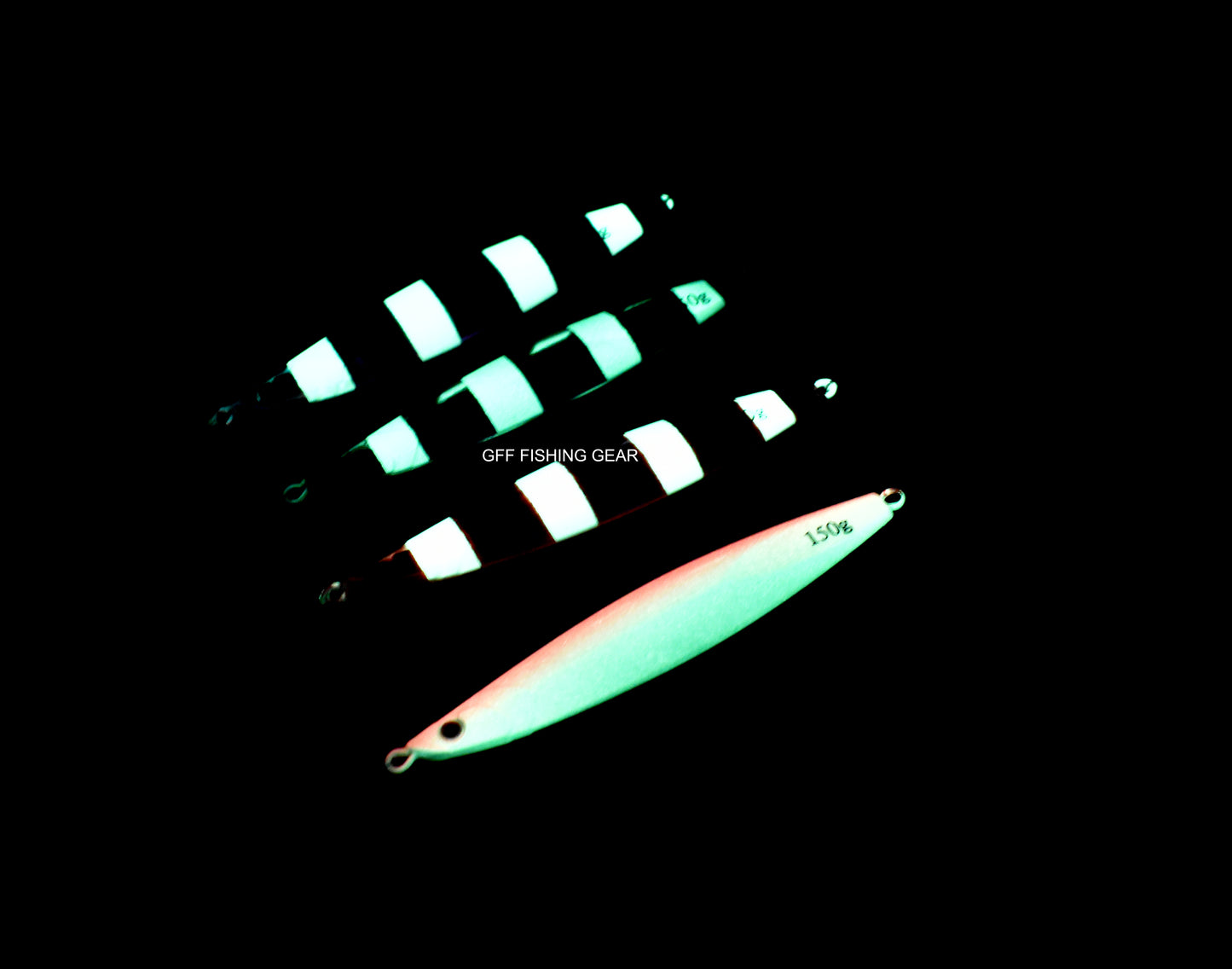 Luminous Metal Jig Fishing Lure 150g,300g,400g #059