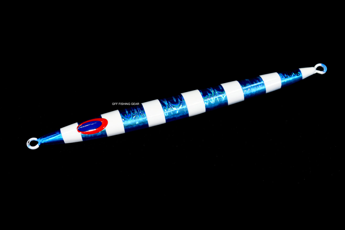 Luminous Striped Metal Jig Fishing Lure 200g and 300g #062