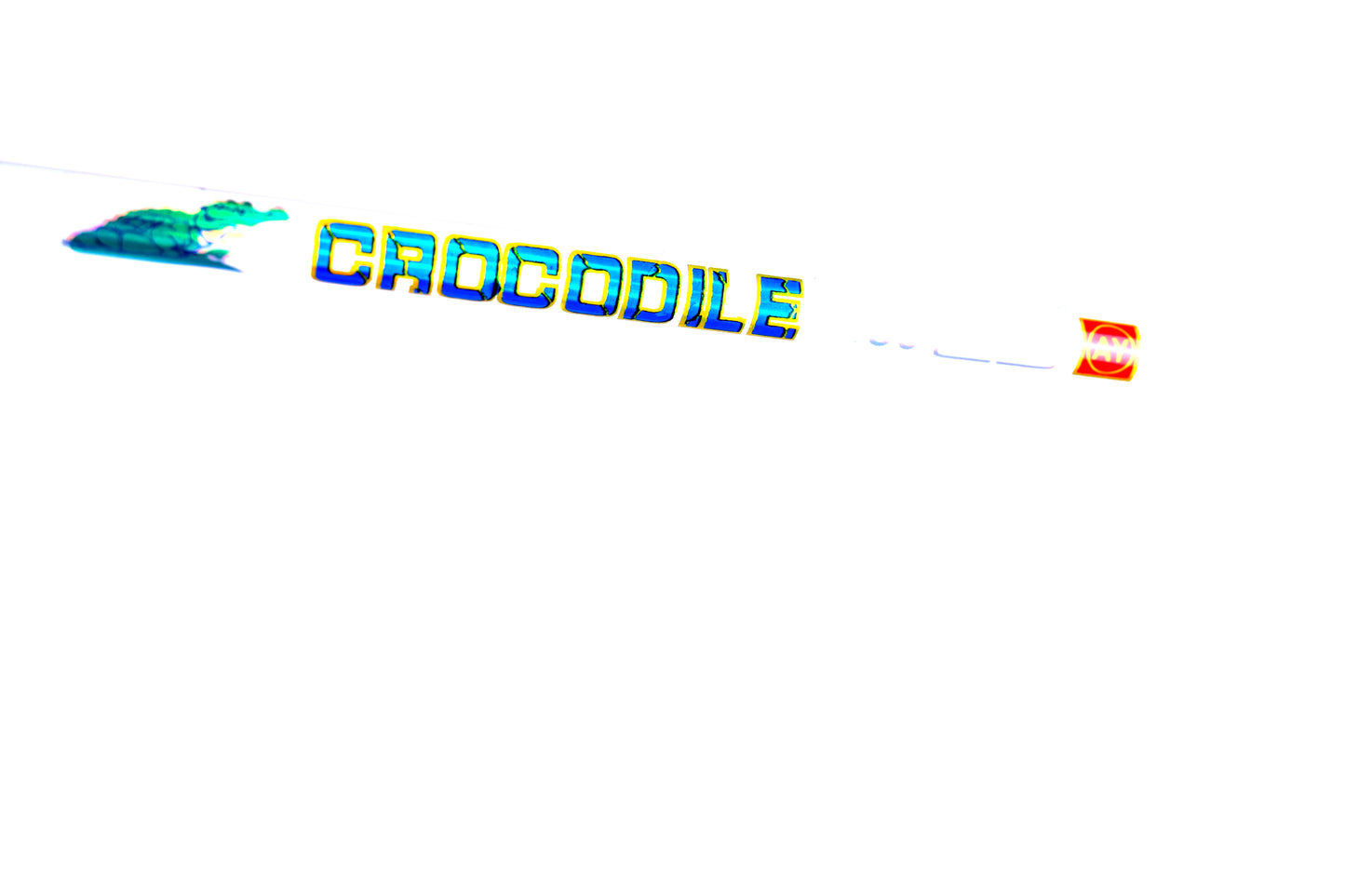 Solid Fiberglass Croco-boat/Crocodile Spinning Fishing Rod