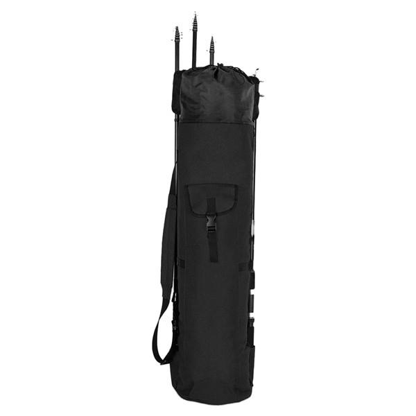 Foldable Canvas Fishing Rod Bag 123cmx34cm