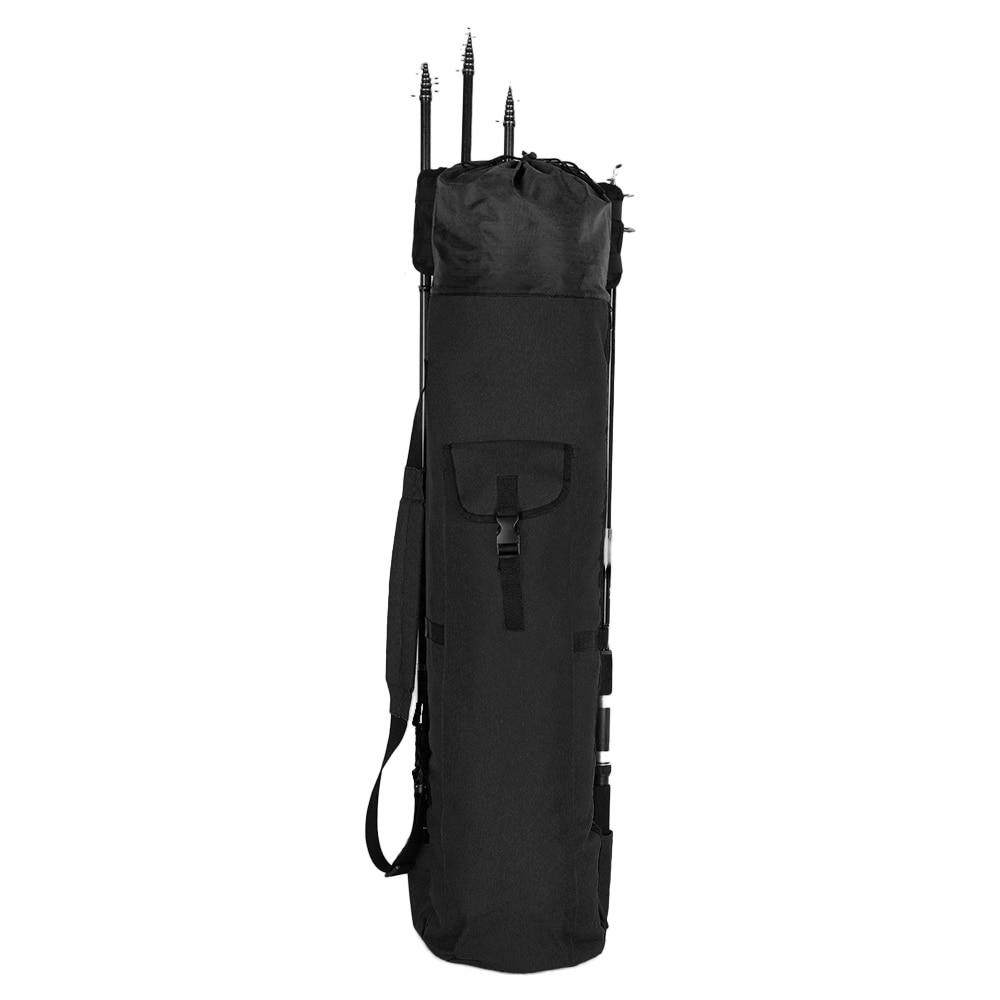 Foldable Canvas Fishing Rod Bag 123cmx34cm