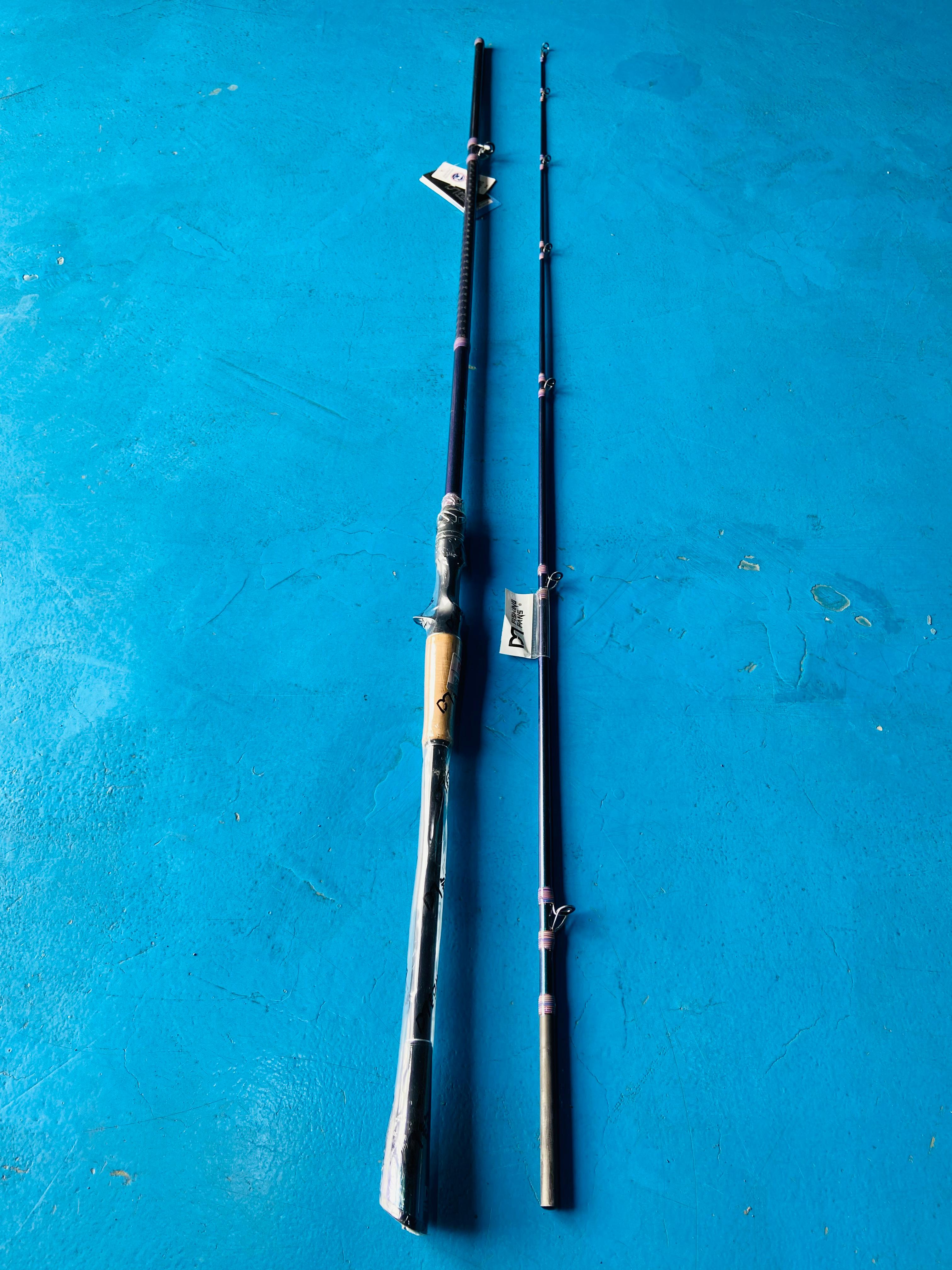 FISHINGFANS RANCY D1 BAITCASTING ROD (204CM LURE: 12-25G LINE:10-20LB ...