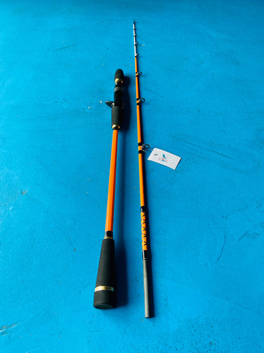 KIWAE ORANGE OVERHEAD JIGGING ROD 155CM