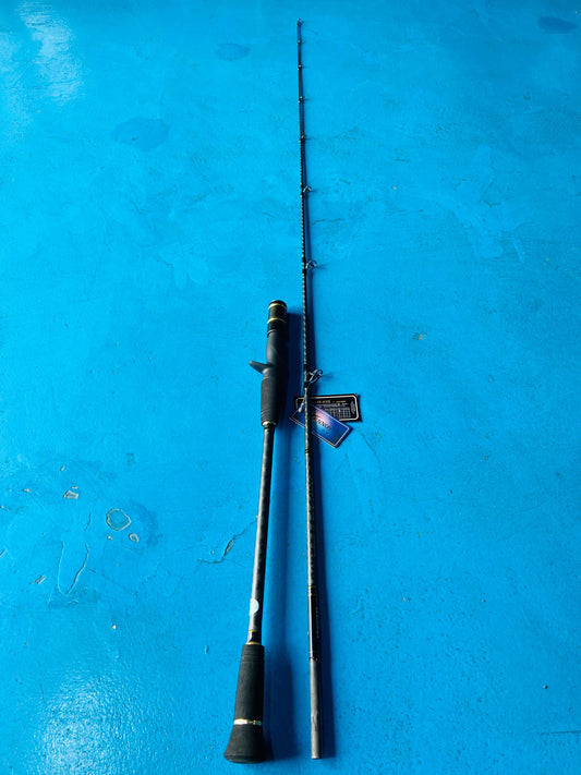 HENNOY OCEAN SOUL SLOW JIGGING OVERHEAD ROD HN-602M  LENGTH:6'0'' (1.83M) SECTION:2  JIG:80-300G PE: 2.5-4.0 TEST 12KG