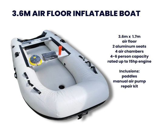 3.6m Inflatable Boat Air floor