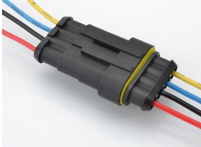 4 Pin way Marine Waterproof Wire Connector