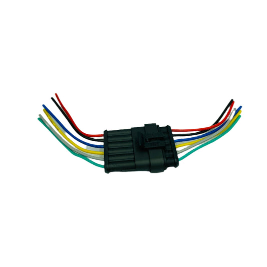 WATERPROOF 6 WIRE CONNECTOR