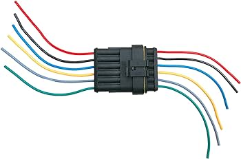 6 Pin way Marine Waterproof Wire Connector