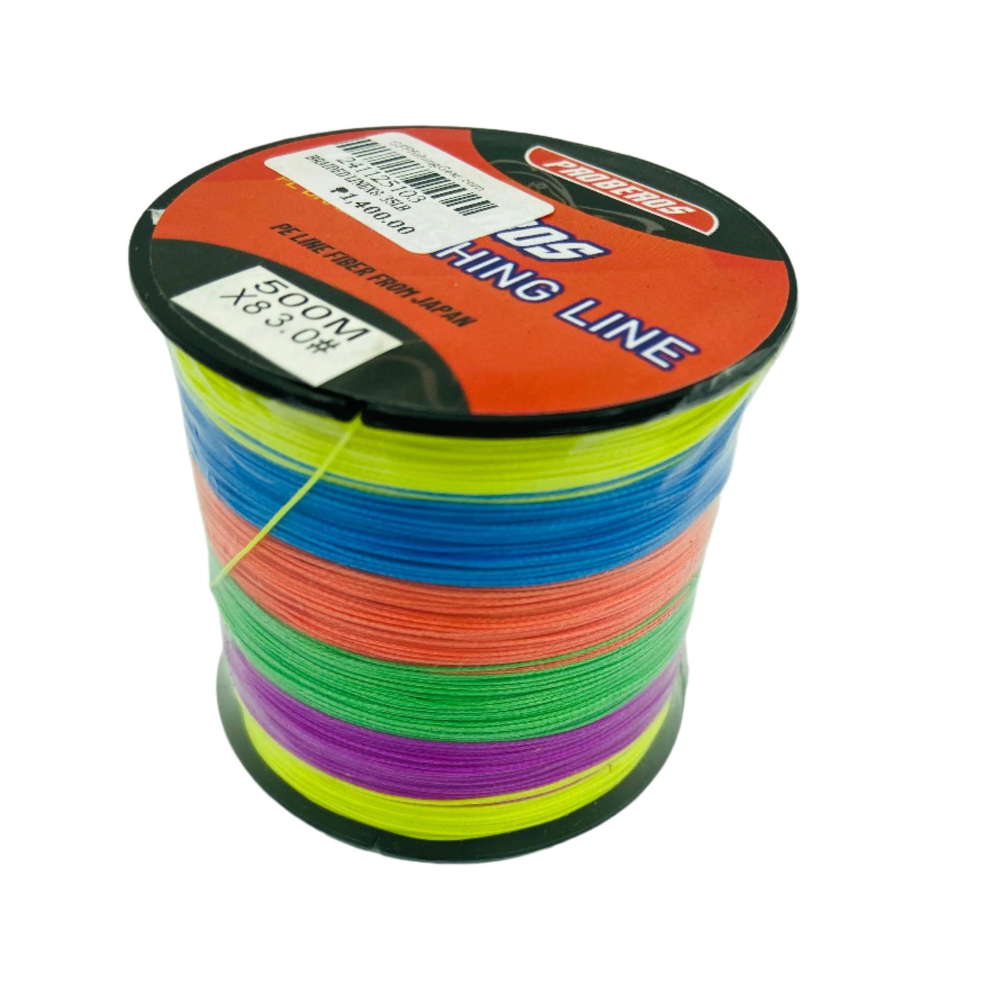 PROBEROS BRAIDED LINE X8-35LB 500M MULTICOLOR