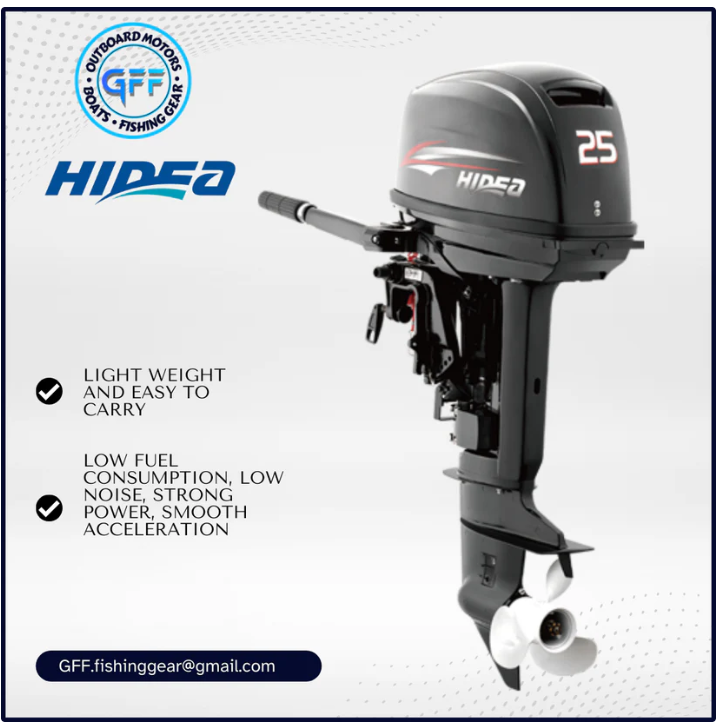 Hidea 25HP 2-stroke HD25F Outboard Motor