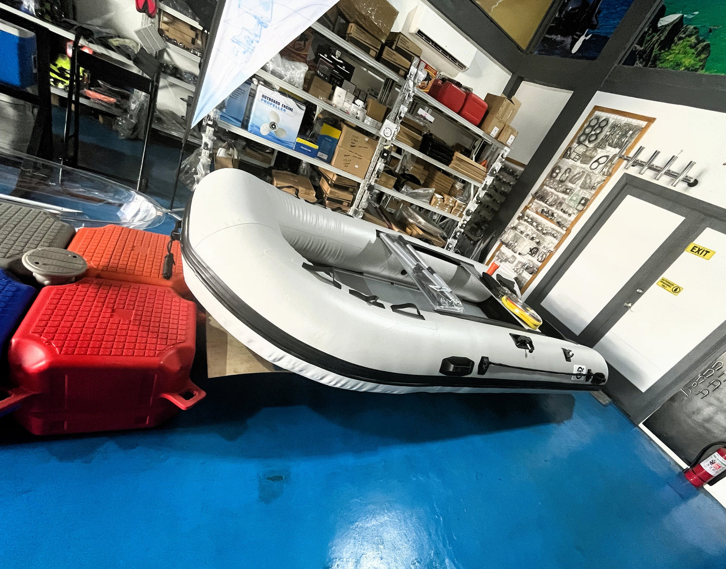 3.6M  Inflatable Boat Aluminum Deck