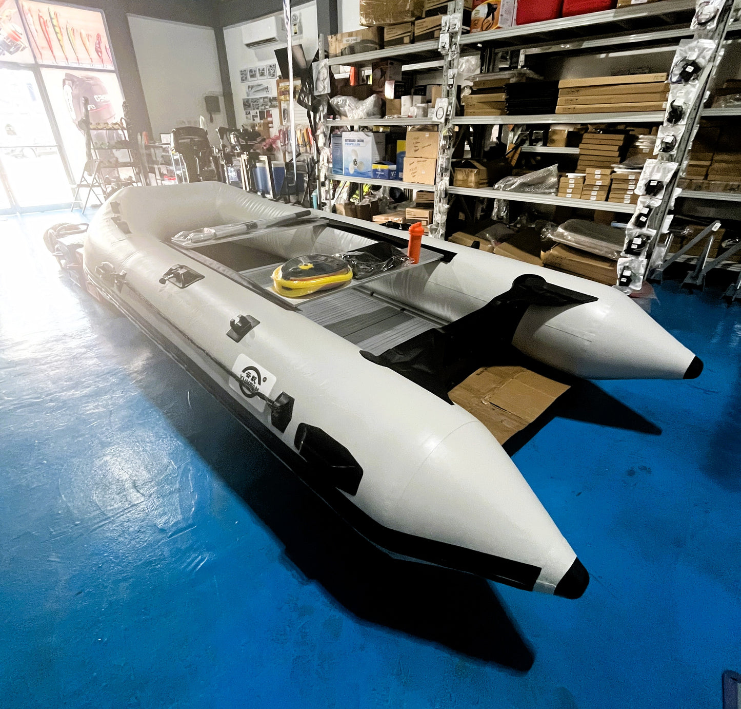3.6M  Inflatable Boat Aluminum Deck