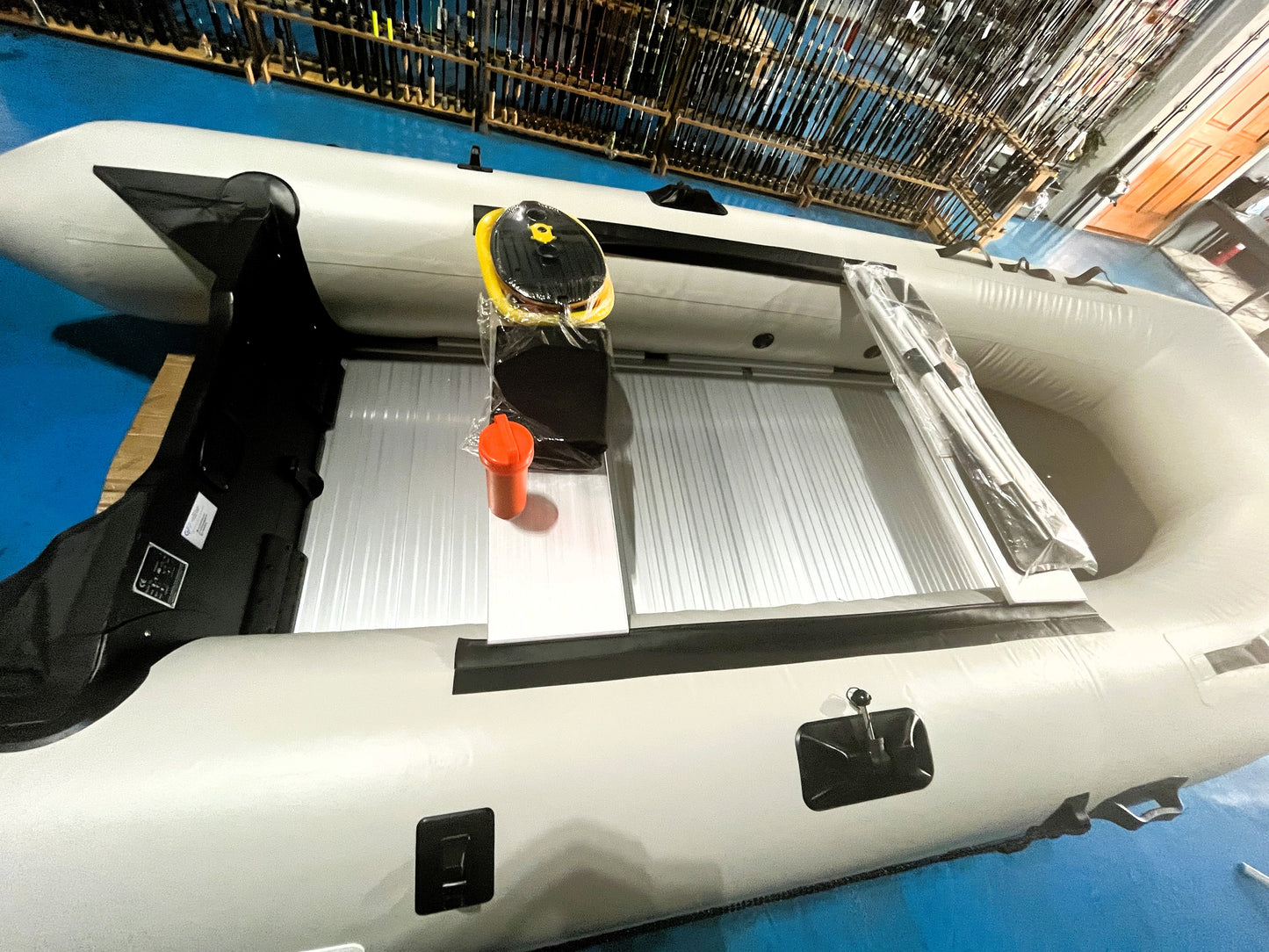 3.6M  Inflatable Boat Aluminum Deck