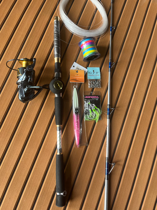 Spinning Fishing Gear Set up