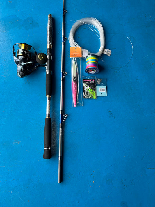 Spinning Fishing Gear Set up