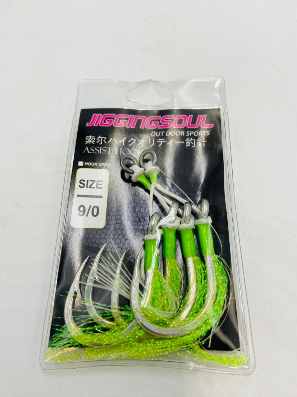 JIGGINGSOUL ASSIST HOOKS 5/0 7/0 9/0