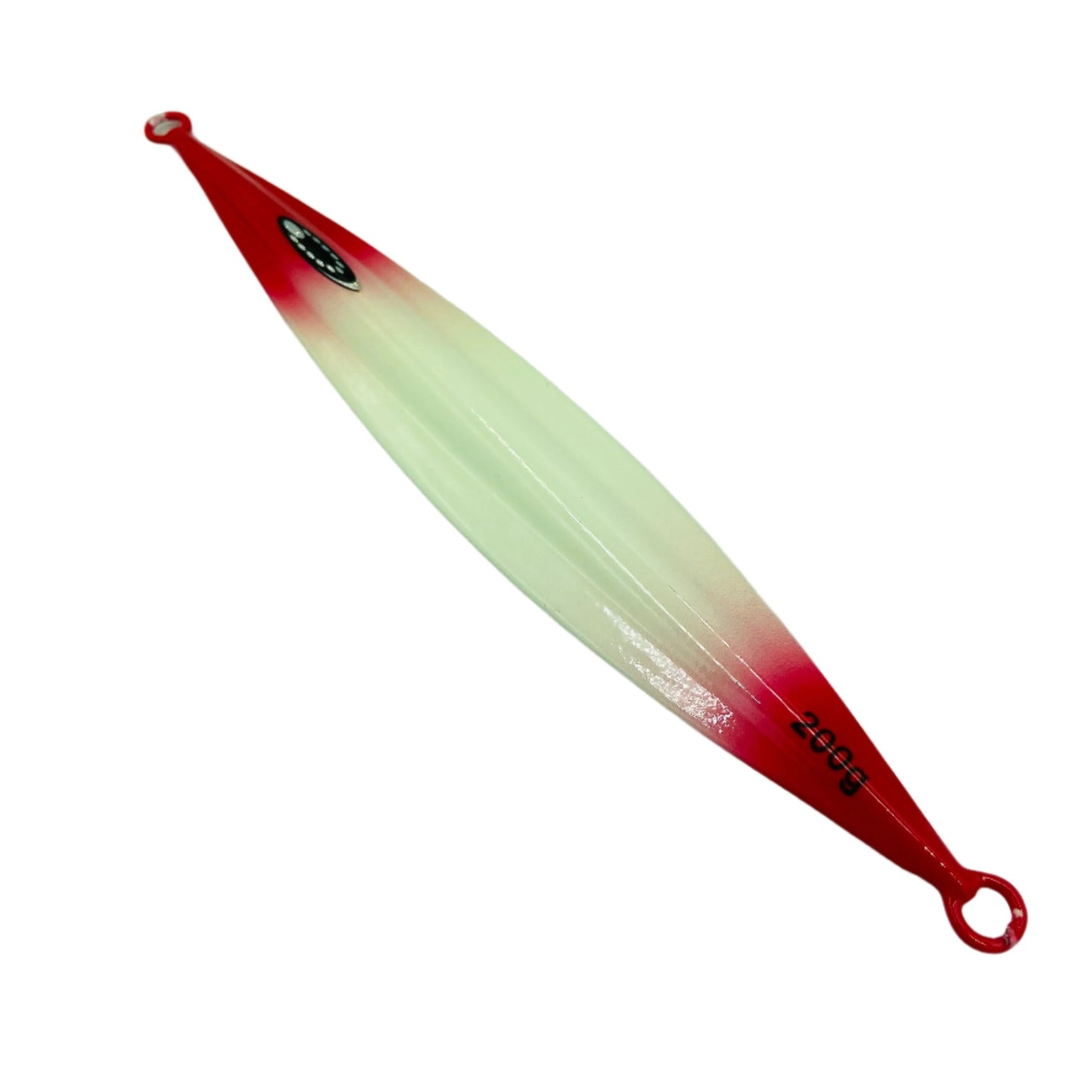 METAL JIG LURE LUMINOUS  REDHEAD/REDTAIL 120G 200G AND 300G