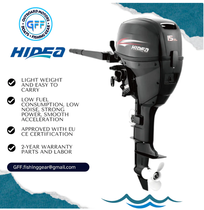 Hidea 15HP 4-stroke HDF15 Outboard Motor