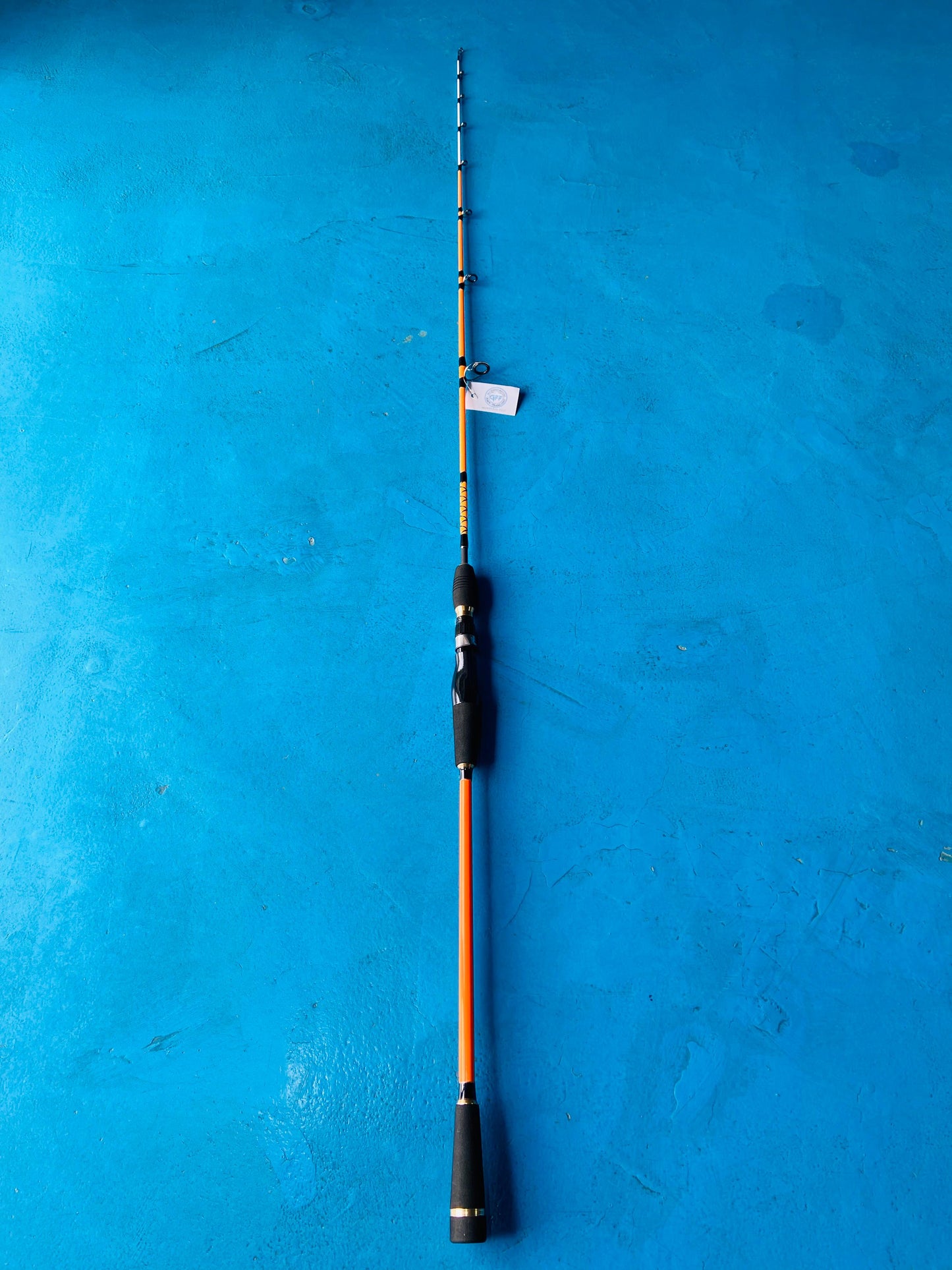 KIWAE ORANGE SPINNING JIGGING ROD