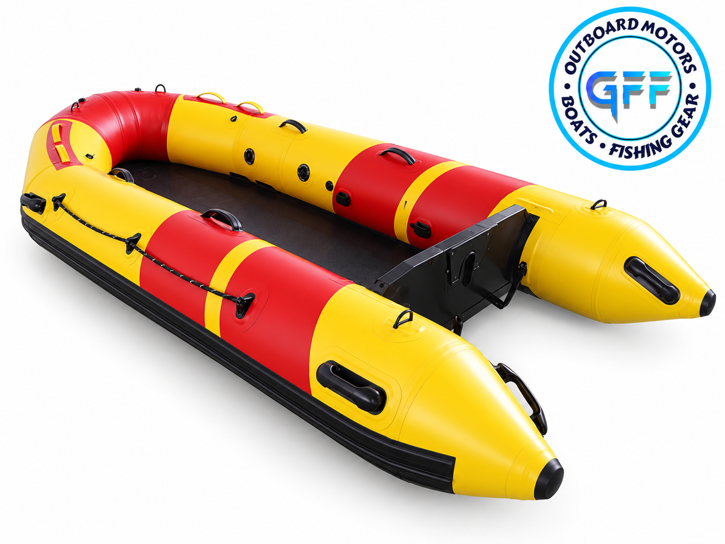 Inflatable Boat with aluminum floor and aluminum transom 0.90mm PVC
