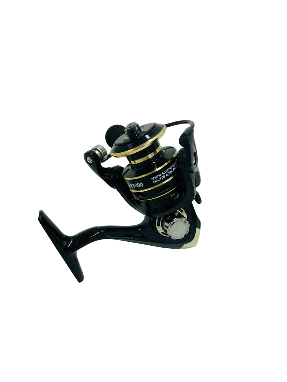 Spinning Fishing Reel Black   Series 3000
