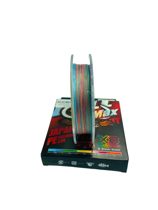 Seasir Bull Max Multicolor Braidedline X8/ 300m/ 15lb