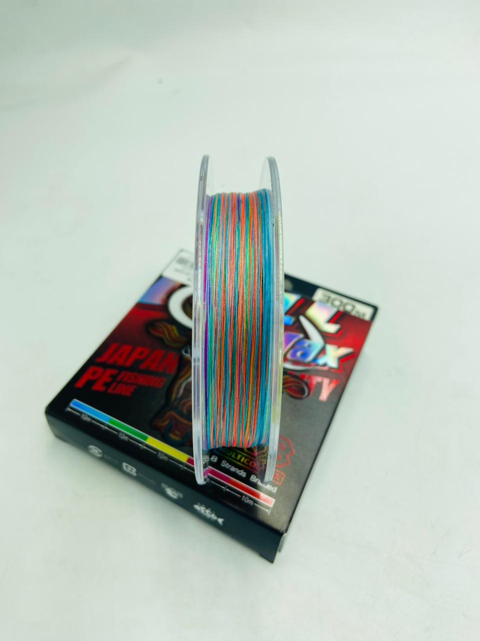 Seasir Bull Max Multicolor Braidedline X8/ 300m/ 15lb