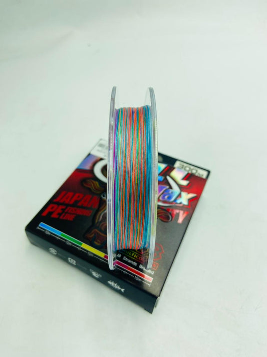 Seasir Bull Max Multicolor Braidedline X8/ 300m/ 15lb