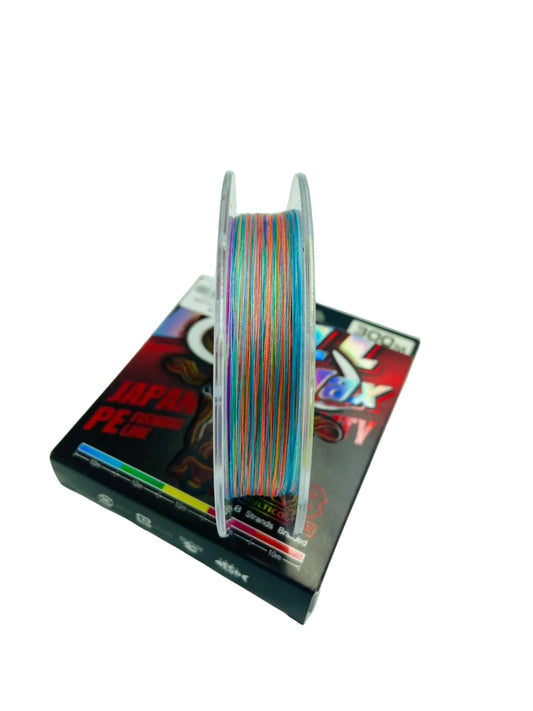 Seasir Bull Max Multicolor Braidedline X8/ 300m/ 15lb