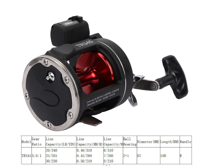 TROLLING REEL TWINFISH TR345