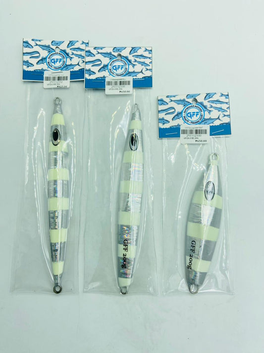 GFF JIG LURE LUMINOUS 200G AND 300G