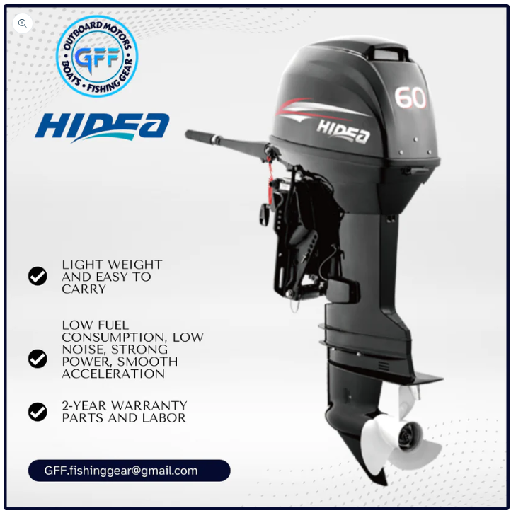 Hidea 60HP 2-stroke HD60F Outboard Motor