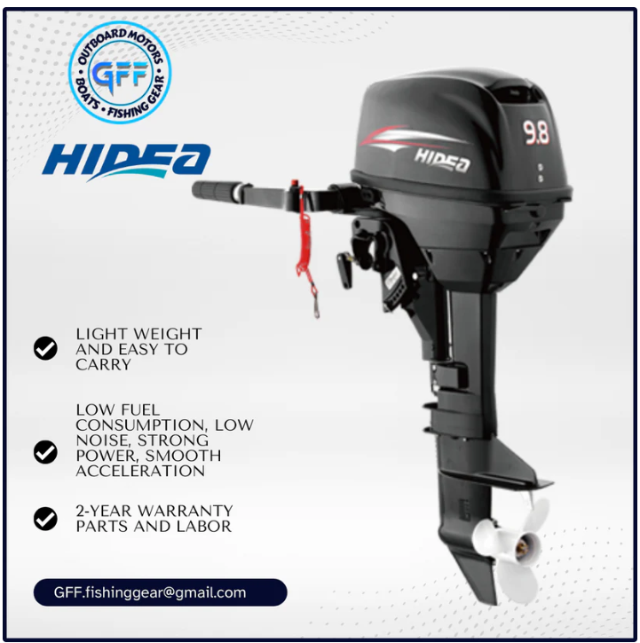 Hidea 9.8HP 2-stroke HD9.8F Outboard Motor