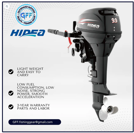 Hidea 9.9HP 2-stroke HD9.9F Outboard Motor