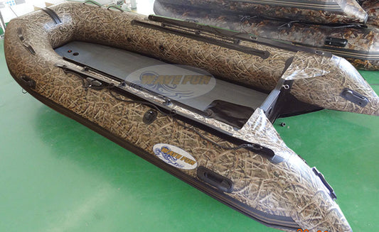 Inflatable Boat with low pressure floor 0.90mm PVC