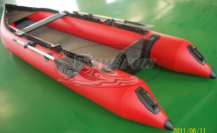 Inflatable Boat with air floor made from 0.90mmPVC