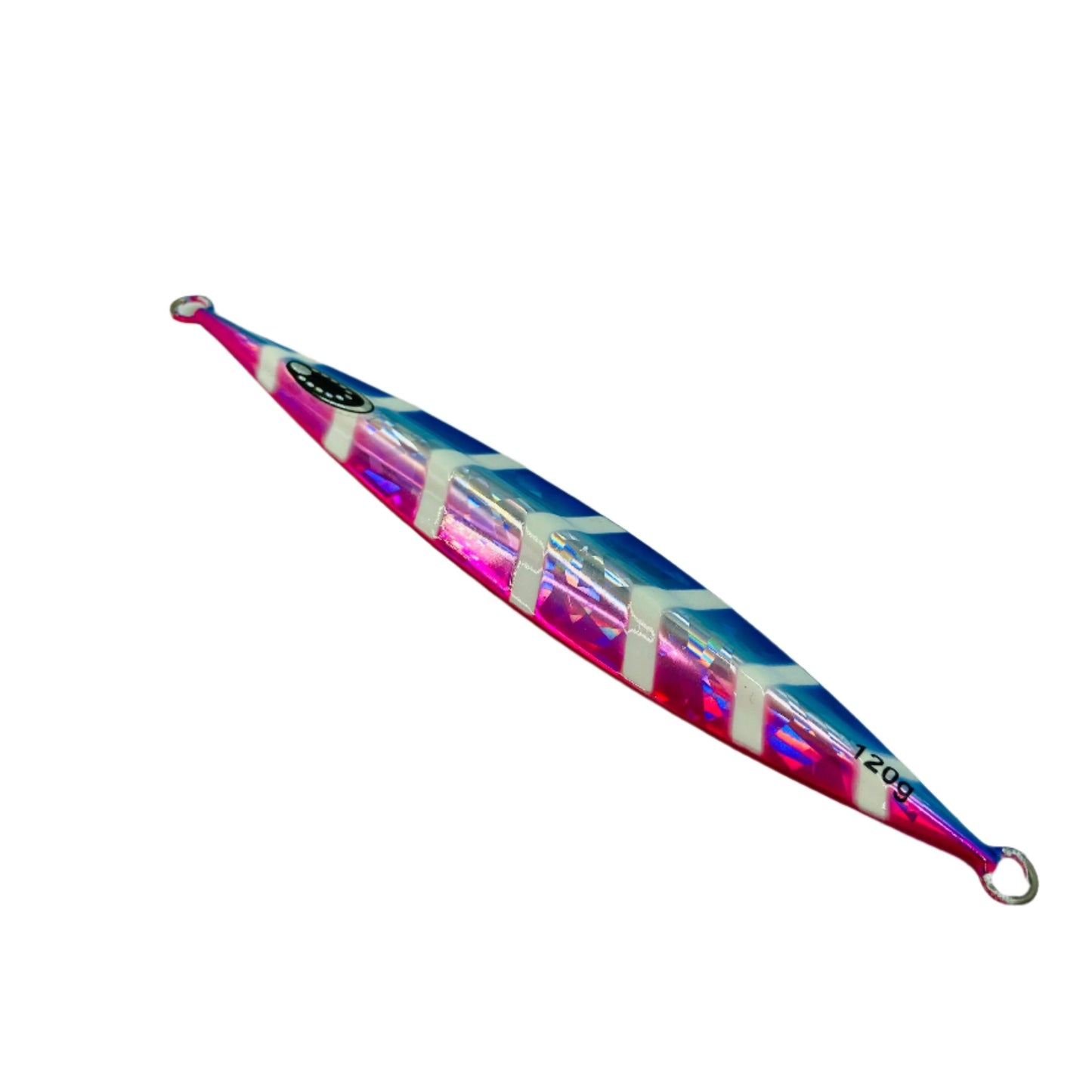 METAL JIG LURE  BLUE/PINK luminous 120G 200G AND 300G